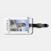 CEO bedrijfseigenaar meisje baas Instagram handvat Bagagelabel (Achterkant horizontaal)