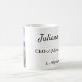 CEO bedrijfseigenaar meisje baas Instagram handvat Koffiemok (Center)