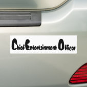CEO BUMPERSTICKER (Op auto)