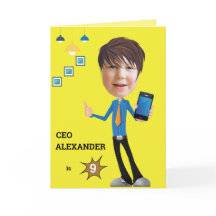 CEO Business BOY Foto Sensational FUN BirthdaY