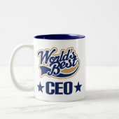 CEO-cadeautjes (beste werelden) Tweekleurige Koffiemok (Links)