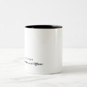 CEO - Chief Entertainment Officer Tweekleurige Koffiemok (Center)