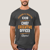 CEO - Chief Executive Officer T-shirt (Voorkant)