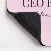CEO Energy Personalized Mouse Pad – Feminine CEO  Muismat (Hoek)