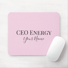 CEO Energy Personalized Mouse Pad – Feminine CEO  Muismat