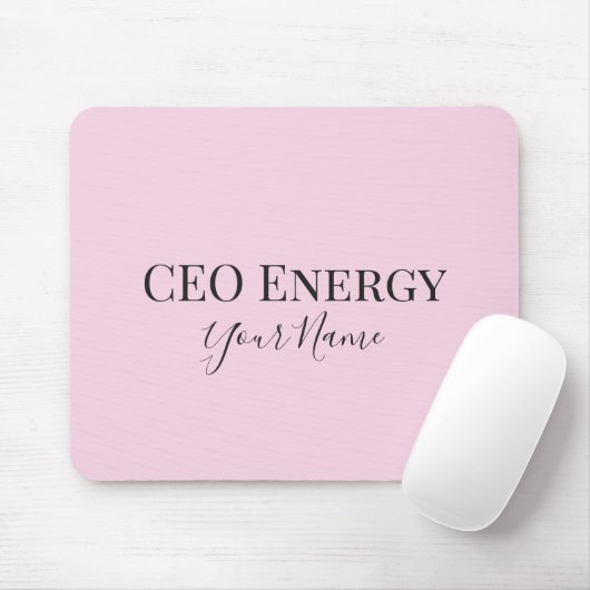 CEO Energy Personalized Mouse Pad – Feminine CEO  Muismat (Met muis)
