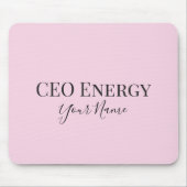 CEO Energy Personalized Mouse Pad – Feminine CEO  Muismat (Voorkant)