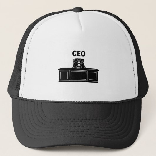 CEO Gorilla Trucker Pet (Voorkant)