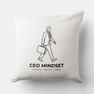 CEO mentaliteit voor zakenman Kussen
