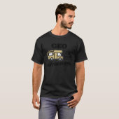 CEO Of The Motorhome RV Motorhome Leader Camper T-shirt (Voorkant volledig)