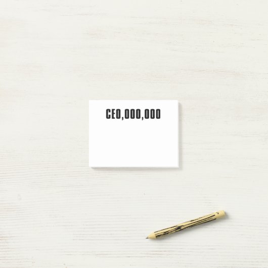 CEO, OOO, OOO POST-IT® NOTES (Op bureau)