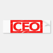 CEO Stamp Bumpersticker (Voorkant)
