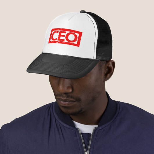 CEO Stamp Trucker Pet (In situ)
