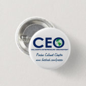 CEO-toets Ronde Button 3,2 Cm (Voorkant /achterkant)