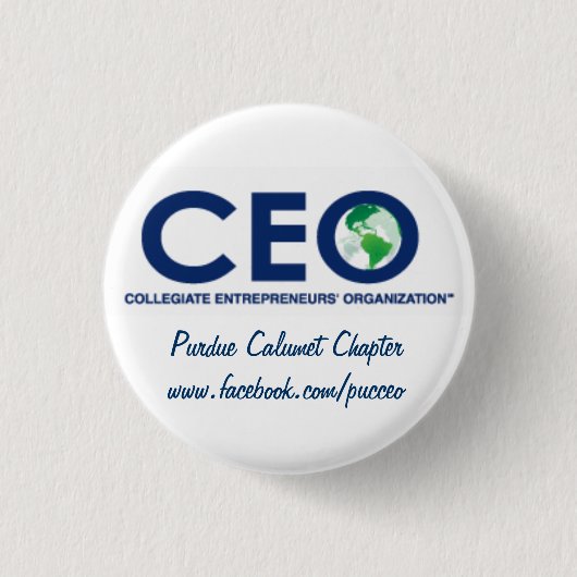 CEO-toets Ronde Button 3,2 Cm (Voorkant)