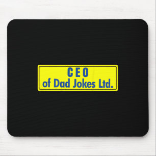 CEO van Dad Jokes BBQ Patriottische Amerikaanse va Muismat