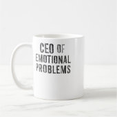  CEO van Emotional Problems Sticker Koffiemok (Links)