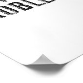 CEO van Emotional Problems Sticker Poster (Hoek)