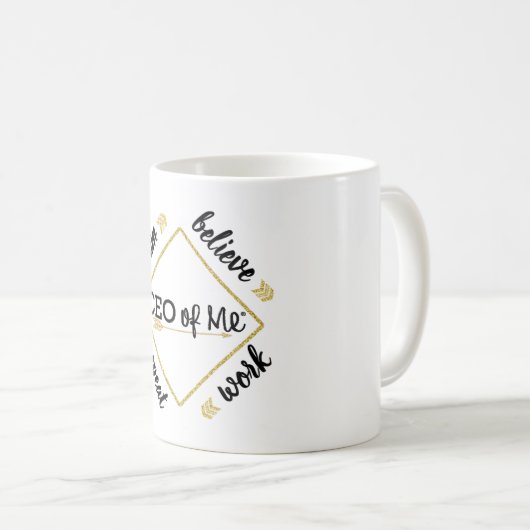 CEO van me Dream geloven dat het Werk Mok herhaalt (Voorkant rechts)