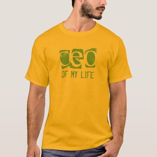CEO VAN MIJN LEVEN Green T-shirt (Voorkant)