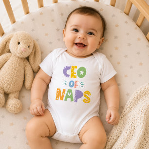 CEO van Naps Cute Moderne Cadeau voor Babyborrel Romper