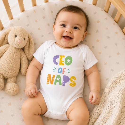 CEO van Naps Cute Moderne Cadeau voor Babyborrel Romper