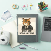 CEO VAN NIKS DOEN STICKER (iPad Cover)