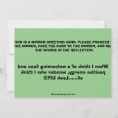 CEOFC1000U - Welcoming Face (MGC URL) Bedankt ca (Achterkant)