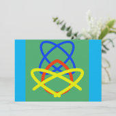 CEOFC1000U - Welkomstgezicht (MGC URL) Bedankkaart (Staand voorkant)