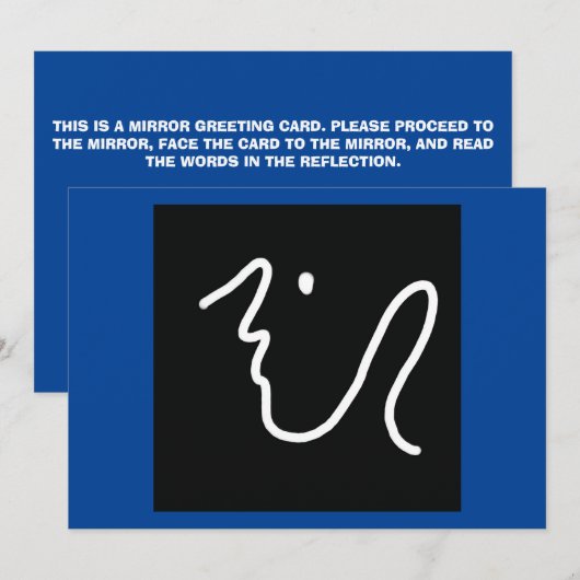 CEOFC1010 - Werknemer van de maand Bedankkaart (Voorkant / Achterkant)