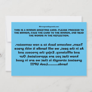 CEOFC1046A - Team Bedankkaart