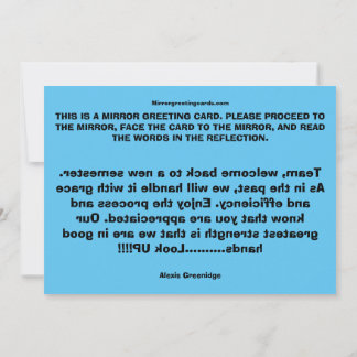 CEOFC1046AG - Team Bedankkaart