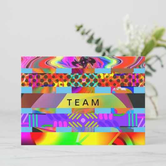 CEOFC1046ED - Team Bedankkaart (Staand voorkant)