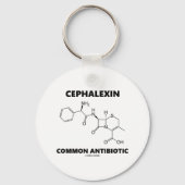 Cephalexine Common Antibioticum (Chemical Molecule Sleutelhanger (Voorkant)