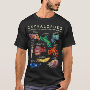 Cephalopod Octopus Squid Cuttlefish T-shirt