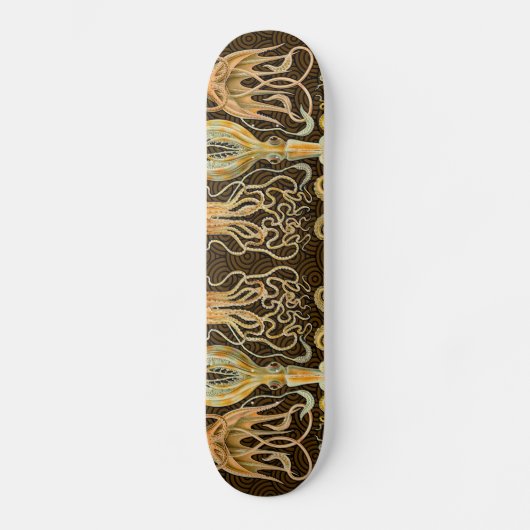 Cephalopod Octopus Squid Zee Persoonlijk Skateboard (Voorkant)
