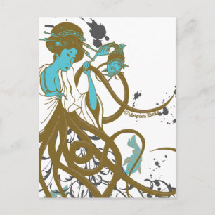 Cephalopod Sushi Briefkaart