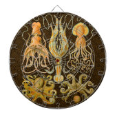 Cephalopoda octopus inktvis mariene Natuur Dartbord (Voorkant)