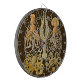 Cephalopoda octopus inktvis mariene Natuur Dartbord (Voorkant Links)