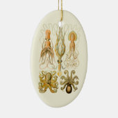 Cephalopoda octopus inktvis mariene Natuur Keramisch Ornament (Rechts)