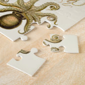 Cephalopoda octopus inktvis mariene Natuur Legpuzzel (Zijkant)