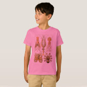 Cephalopoda octopus inktvis mariene Natuur T-shirt (Voorkant volledig)