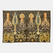 Cephalopoda octopus inktvis mariene Natuur Theedoek (Horizontaal)