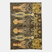 Cephalopoda octopus inktvis mariene Natuur Theedoek (Verticaal)