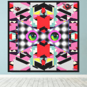 Cephalopods Say So Canvas Afdruk (Insitu (Houten vloer))