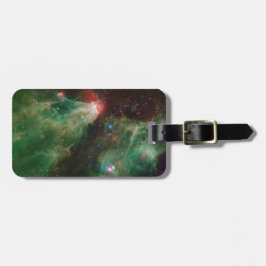 Cepheus B en C Green Nebula Bagagelabel