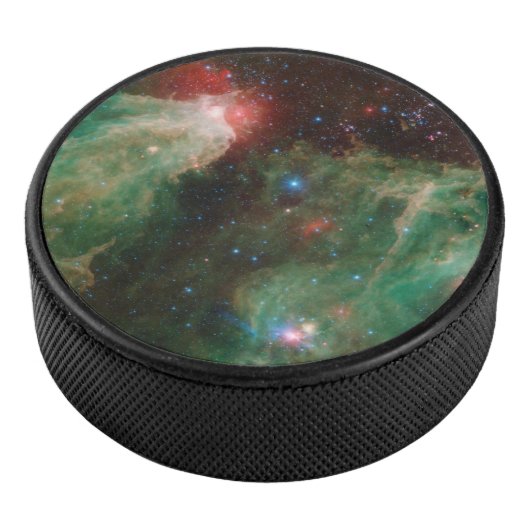 Cepheus B en C Green Nebula Hockey Puck (3/4)