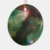 Cepheus B en C Green Nebula Keramisch Ornament (Links)