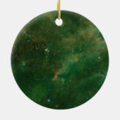 Cepheus B en C Green Nebula Keramisch Ornament (Achterkant)