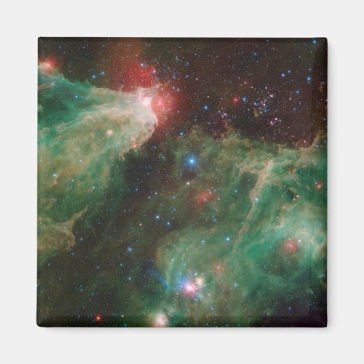 Cepheus B en C Green Nebula Magneet (Voorkant)